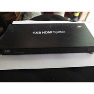 Hdmi Splitter 1X8 3D