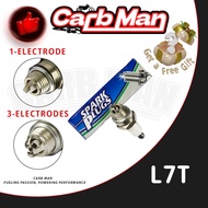 L7T Spark Plug 3 Pin and 1 Pin High Performance Easy Start Palam Pencetus Mesin Rumput Chainsaw 5200