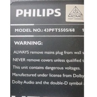 Part TV Philip 43in 43PFT5505/68