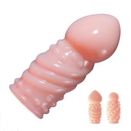 2pcs Penis Sleeve Sex Toys for Men Penis Extender Delay Ejaculation Penis Sleeve