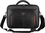 Targus Classic Clamshell Premium Protective Laptop Bag With Handles Specifically Designed To Fit Up To 14-Inch, Black/Red (CN414EU)