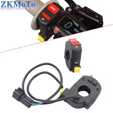 Motorcycle 22mm Handlebars Headlight Horn Switch For Sur-Ron SurRon Surron Light Bee S & Light Bee X