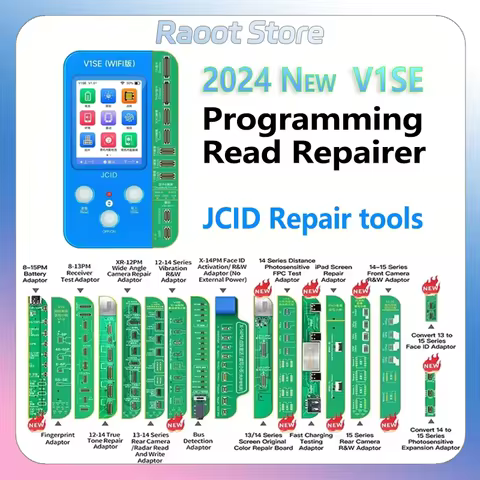 【JC】JCID V1SE Programming Read Repairer IPhone Battery Flex Face ID LCD TrueTone Fingerprint SN Touc