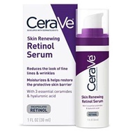 CeraVe - 美國CeraVe 抗衰老視黃醇精華素 30毫升，面部視黃醇精華，容光煥發透明質酸天然水分 Skin Renewing Retinol Serum (平行進口)37316