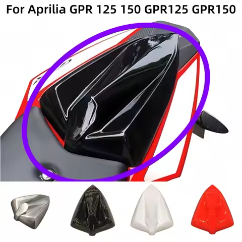 Motorcycle Rear Hump Rear Tail Cover Single Seat Cover Passenger Seat Fairing For Aprilia GPR 125 15