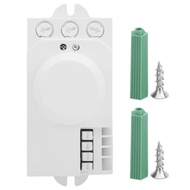 Microwave Switch Sensor LED Automatically Identify 5.8GHz 0.07W AC85‑250V BS3