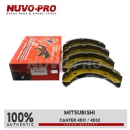 Nuvo-Pro Brake Shoe Rear Mitsubishi Canter 4D31 / 4D32 VKX-602 SET