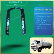 Bộ (2 CÁI) vè che mưa cao cấp dành cho xe tải Hino 500 gương gắn trên đầu xe lắp được xe dongfeng Ch