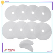 YEW Air Intake Filters, Accessories Replacement Tumble Dryer Exhaust Filters, Practical White Cotton Round Exhaust Filters Dryer Parts
