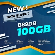 010-XX 100GB BLACK ONEXOX XOX UNLIMITED WIFI HOTSPOT DATA MURAH NOMBOR CANTIK - CELCOM REDONE TONEWO