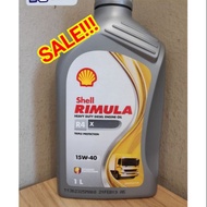 (ORI MALAYSIA) RIMULA R4X 15w40 1L /REPACK