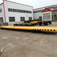 ST/💥Mingyuan Flat Trailer 12M Heavy Duty Platform Trolley Factory Large Equipment Transfer Vehicle 2VXD