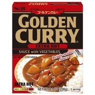 S&B Golden Curry & Golden Vege Curry Mild / Medium Hot / Hot 92g 230g Japanese Curry Sauce