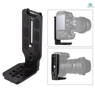 L Shape QR Quick Release Plate Vertical Shooting Bracket Aluminum Alloy with 1/4 Inch Screw for Canon DSLR Camera for Zhiyun Crane 2/3 Moza AIR Feiy Came-0206