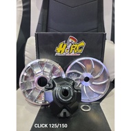 HIRC PULLEY SET MIO/M3/CLICK/NMAX/AEROX