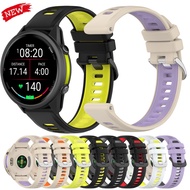 Silicone Strap for Garmin Forerunner 970 955 945 935 745 Two-tone Breathable Sports Wristband Bracel