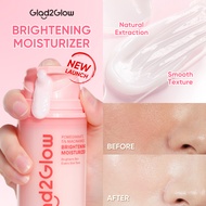 【Big Size】Glad2Glow Pomegranate Niacinamide Brightening Moisturizer 100g Whitening Moisturizer Glowi