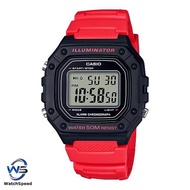 Casio W-218H-4 W-218H-4B Youth Series Standard Digital Men's Watch