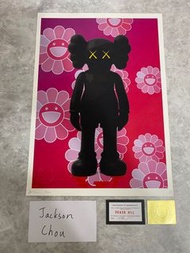 DEATH NYC 2020 限量 版畫 奈良美智 村上隆 花球 草間彌生 KAWS SUPREME LV 翻玩