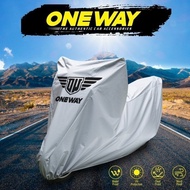 sarung cover motor oneway silver suzuki nex address / penutup