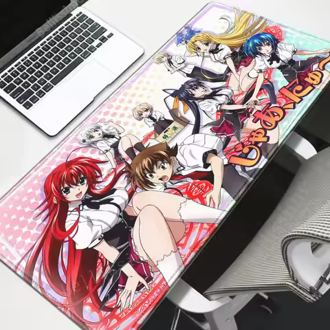 High School DxD Animation Computer Table Decoration mousepad Speed Big mouse pad Large Setup Gaming 