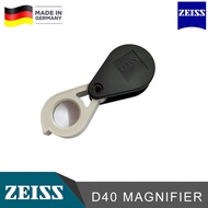 Zeiss Optics D40 10x Jewelers Magnifier Professional Diamond Gemstone Aplanatic Achromatic Pocket Ma
