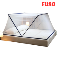 [FUSO] เต็นท์กันตาข่ายติดหน้าต่างกันยุงแบบพกพาตาข่ายกันยุงก้นบึ้งพับได้เตียงพับมุ้งคลุมเตียงเตียงเด็