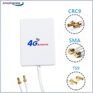 AMAZ 3M Cable 3G 4G LTE Antenna External Antennas for Huawei ZTE 4G LTE Router Modem Aerial with TS9/ CRC9/ SMA