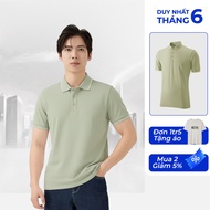 HLA Premium Men's Polo T-shirt Yellow Brown - Breathable Shirt, Comfortable Movement