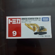 tomica komatsu excavator pc200 9