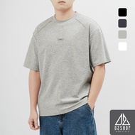 D2SHOP Men's T-shirt with shoulder hem and chest thread, Hybrid Cotton fabric B-B80012