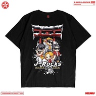 KIZARU X J-ROCKS T-Shirt WINTER JAPAN SHOW - JAPANESE STYLE ANIME T SHIRT - HARAJUKU LOOSE CASUAL T 