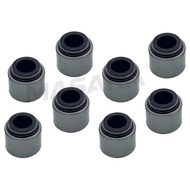 8x Engine Valve Oil Seal For Mitsubishi 4D56/4G64/4D68 L200 PAJERO GALANT DELICA MD000508 MD070695