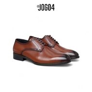 Classic Derby Shoes CL2 - JOG04, Patina light brown color combination, full grain Nappa cowhide (CL2