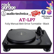 Audio-Technica AT-LP7 Fully Manual Belt-Drive Turntable - Black (ATLP7/AT LP7)
