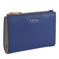 [Furla] Women's Wallet - Compact Bifold Wallet, Outlet Brand, Navy, Ritzy RITZY S BIFOLD W ZIP WALLE