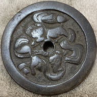 Antique Copper Coin Collection Retro Exquisite Copper Coin Auspicious Auspicious Beast Copper Coin C