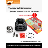 Tyk b. Chainsaw Cylinder Assembly Double Sweeping Single Sweeping 58 Gasoline Saw 52 Cylinder Sleeve
