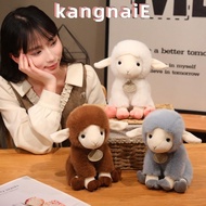 KANGNAI Sheep Plush Pillow, 11/17/23cm Size Soft Stuffed Sheep Pillow, Lovely Long Ear Fluffy Sittin