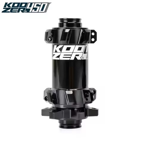 Koozer Front Hub 28 Holes 5x100mm QR 15x100 TA THRU Straight Pull 6-Bolts 2 Sealed Bearing Mountain 