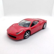 2011 Hot Wheels Ferrari 458 Italia red 1/43 scale diecast loose pre-owned condition ok but not mint