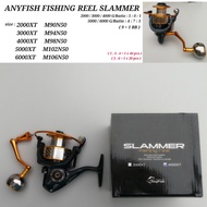 ANYFISH SLAMMER 2000XT, 3000XT, 4000XT, 5000XT, 6000XT REEL