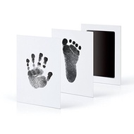 Newborn Baby Handprint or Footprint Clean-Touch Ink Pad Inkless Mess Free Pad Photo Frame Kit Ink Pad Imprint Cards