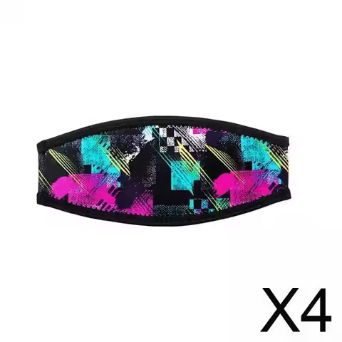 4x Comfortable Dive And Snorkel Strap Lightweight Design , A
