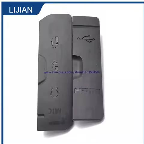 NEW USB Rubber Lid Door HDMI-compatible MIC Cap Interface Cover For Canon EOS 7D2 7D Mark II 7DII Di