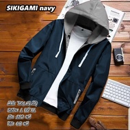 Bomber hodie Plain/bomber Jacket hodie