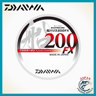 DAIWA Fluorocarbon Line D-Fron Boat Leader 200FX - 200m Natural
