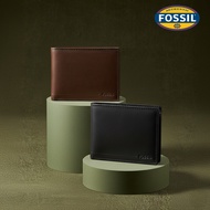 [FOSSIL Official Flagship Store] Allen Genuine Leather Multi-Layer Id Compartment Wallet Fossil Wall