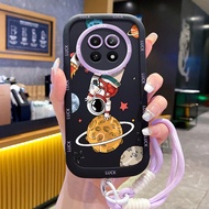 Case Realme 12 5G 13 5G C65 5G Narzo 70X 5G Narzo N65 5G Cartoon Case With Lanyard