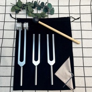 3pcs Set Tuning Fork Bags, Relaxing Frequency Combination Of 128Hz, 256Hz, 512Hz, 528Hz, Suitable Fo